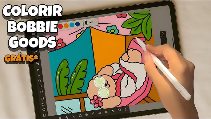 Bobbie Goods: Relaxe Pintando no Celular