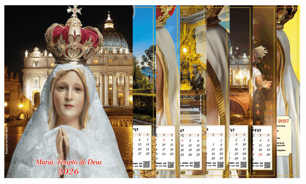 Receba o Calendário de Fátima 2026